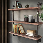 Artiss 3 Level 92cm DIY Wall Mounted Bookshelf