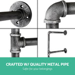 Artiss DIY Metal Ceiling Pipe Shelf