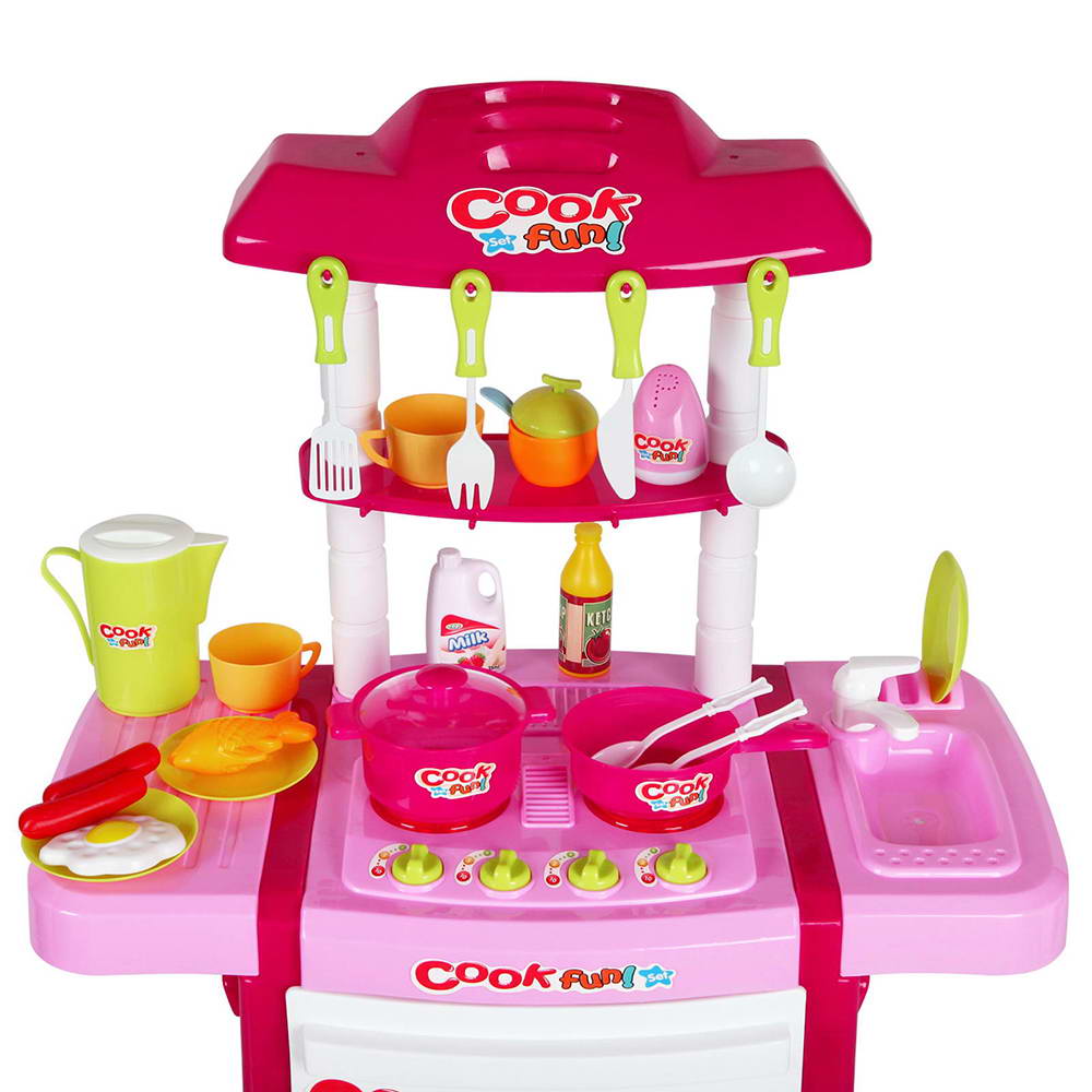 Keezi Kids Mini Chef Cookware Set - Pink