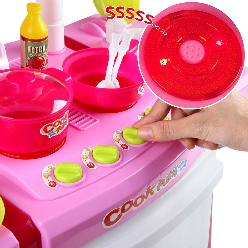 Keezi Kids Mini Chef Cookware Set - Pink