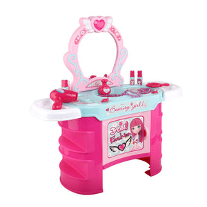 Keezi Kids Makeup Desk Play Set - Pink