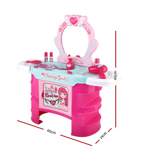 Keezi Kids Makeup Desk Play Set - Pink