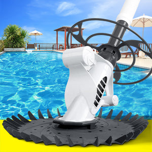 Aquabuddy Pool Cleaner Swimming Cleaning Automatic Floor Climb Wall Grey And White