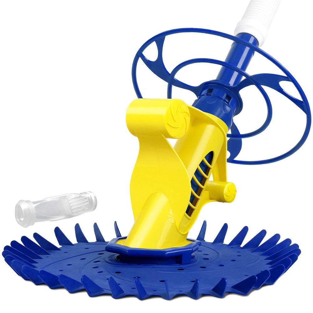 Aquabuddy Pool Cleaner Swimming Cleaning Automatic Floor Climb Wall Yellow And Blue