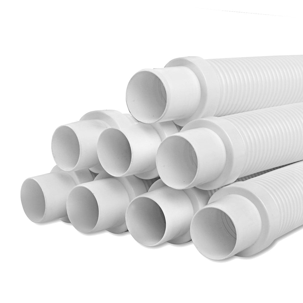 Aquabuddy Pool Cleaner Hose EVA Spare Length Generic White Kreepy Krauly 8x120cm