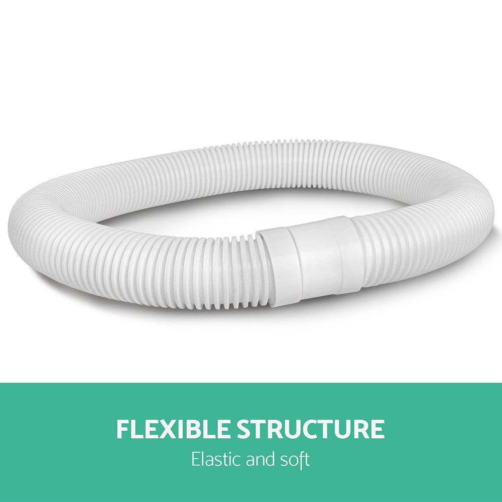 Aquabuddy Pool Cleaner Hose EVA Spare Length Generic White Kreepy Krauly 8x120cm