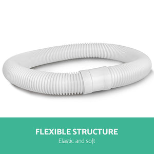 Aquabuddy Pool Cleaner Hose EVA Spare Length Generic White Kreepy Krauly 8x120cm