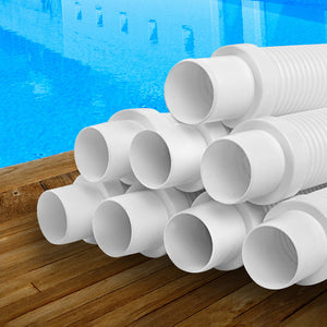 Aquabuddy Pool Cleaner Hose EVA Spare Length Generic White Kreepy Krauly 8x120cm