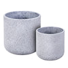 Gardeon 2X Plant Pots Plants Pot Stone Large Garden Indoor Outdoor Flower Planters Decor Grey Oval