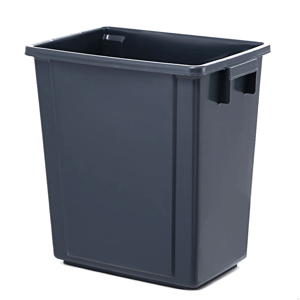 Devanti 20L Pull Out Bin Door Mount Kitchen Rubbish Bin Grey