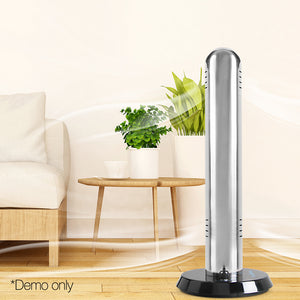 Stainless Steel Plasma Ioniser Tower - Silver