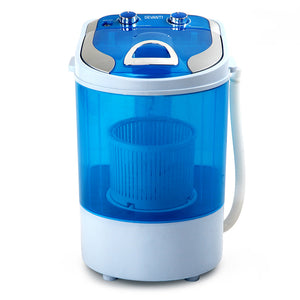 Devanti 4KG Mini Portable Washing Machine - Blue