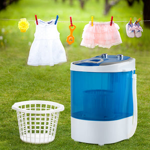 Devanti 4KG Mini Portable Washing Machine - Blue