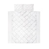 Giselle Bedding Queen Size Quilt Cover Set - White