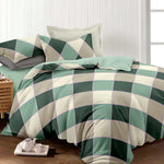 Giselle Bedding Quilt Cover Set Queen Bed Doona Duvet Reversible Sets Square Diamond Pattern