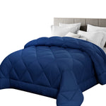 Giselle Bamboo Microfibre Microfiber Quilt 400GSM Doona Duvet SK All Season Blue