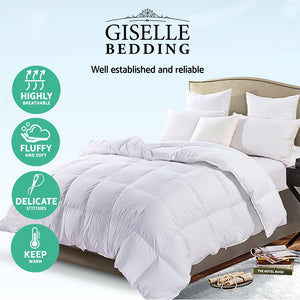 Giselle Bedding Double Size Light Weight Duck Down Quilt