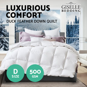 Giselle Bedding Double Size Duck Down Quilt 