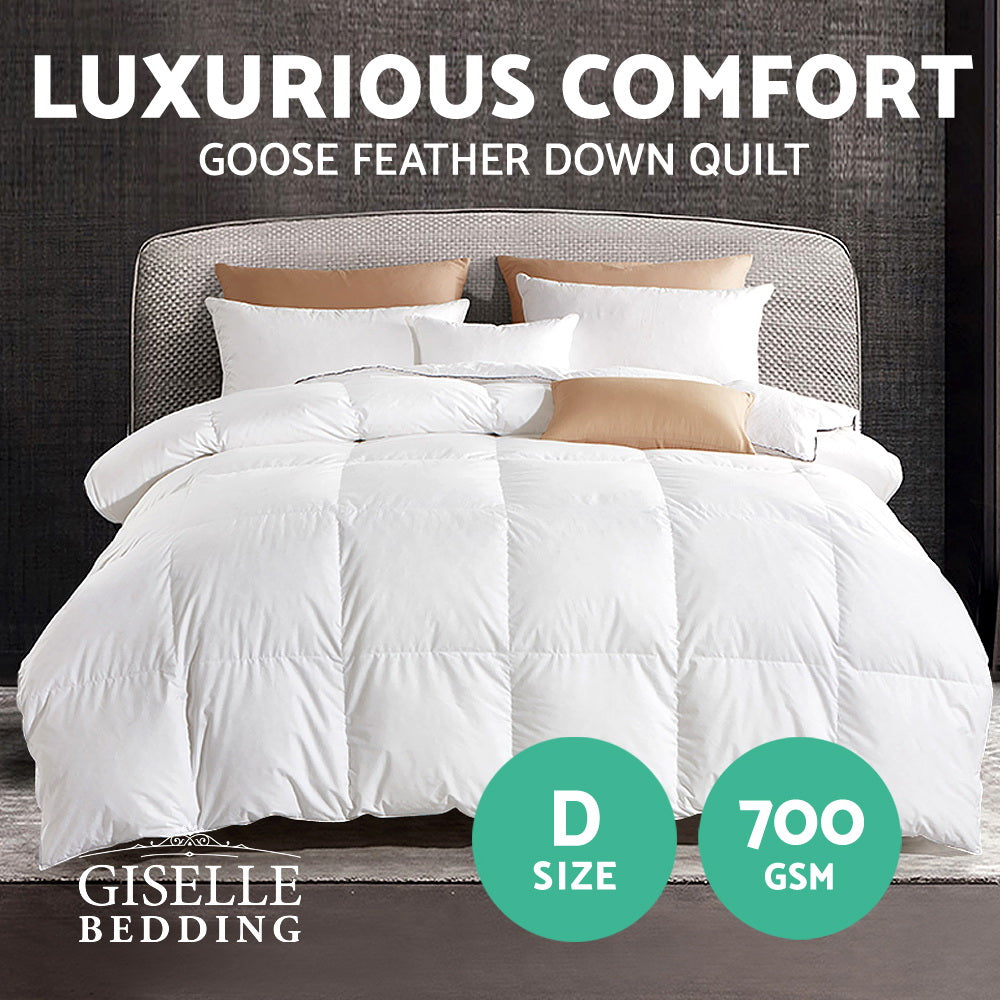 Giselle Bedding Double Size Goose Down Quilt 