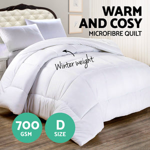 Giselle Bedding Double Size Microfibre Quilt
