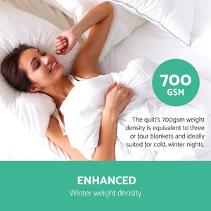 Giselle Bedding Double Size Microfibre Quilt