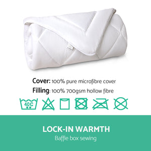 Giselle Bedding Double Size Microfibre Quilt