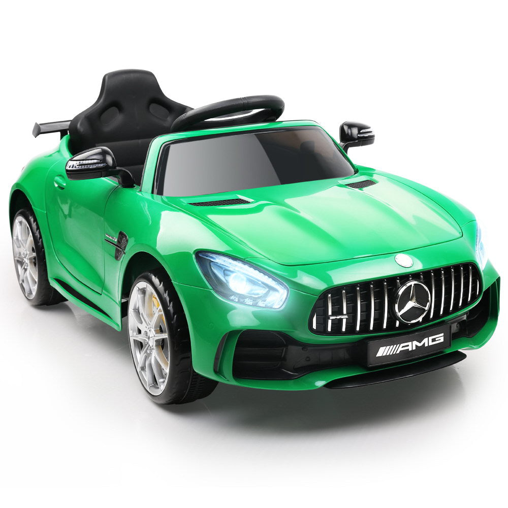 Kids Ride On Car MercedesBenz AMG GT R Electric 12V Green