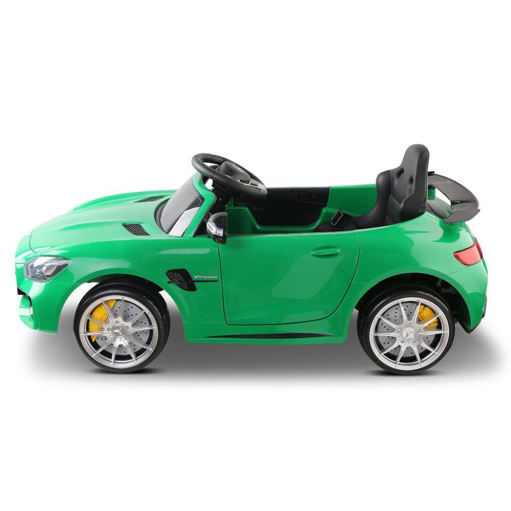 Kids Ride On Car MercedesBenz AMG GT R Electric 12V Green