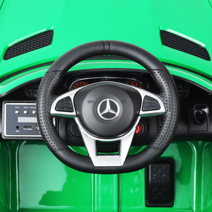 Kids Ride On Car MercedesBenz AMG GT R Electric 12V Green