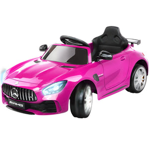 Kids Ride On Car MercedesBenz AMG GT R Electric Pink