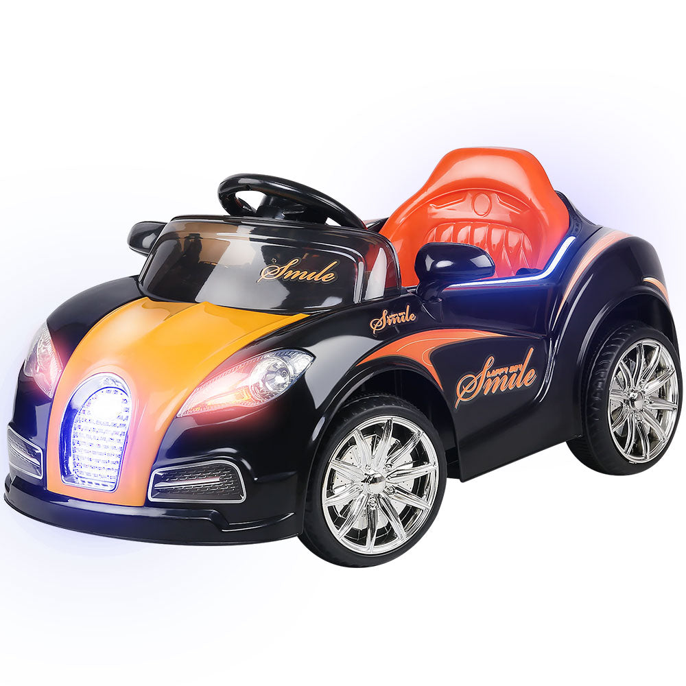 Rigo Kids Ride On Car  - Black & Orange