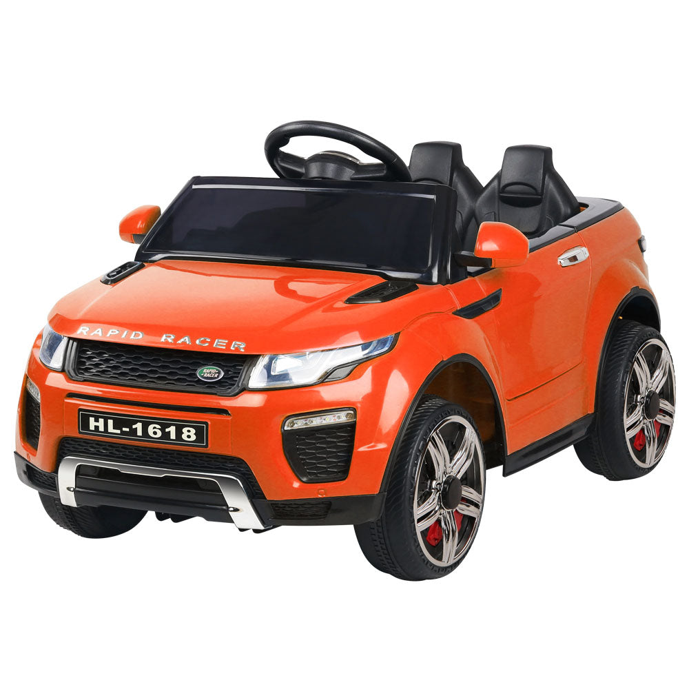 Rigo Kids Ride On Car Electric 12V Toys Orange