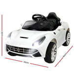 Rigo Kids Ride On Car  - White