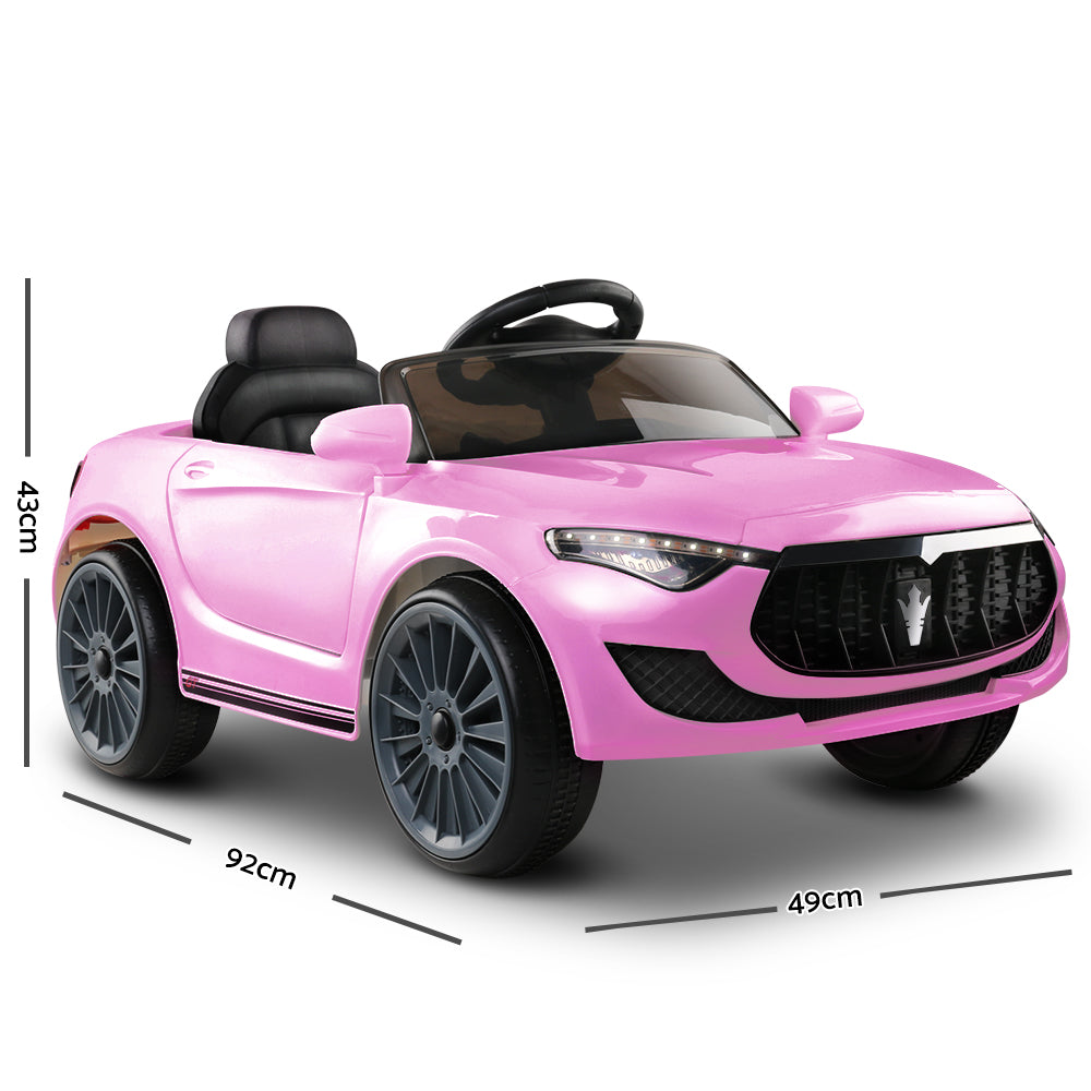 Rigo Maserati Kids Ride On Car -  Pink