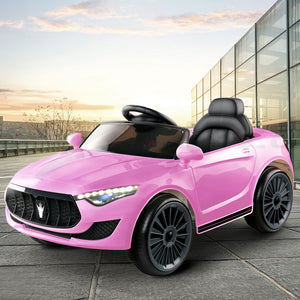 Rigo Maserati Kids Ride On Car -  Pink