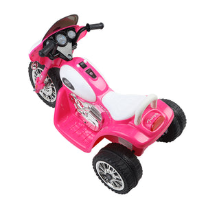 Rigo Kids Ride On Motorbike Motorcycle Toys Pink 