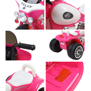 Rigo Kids Ride On Motorbike Motorcycle Toys Pink 