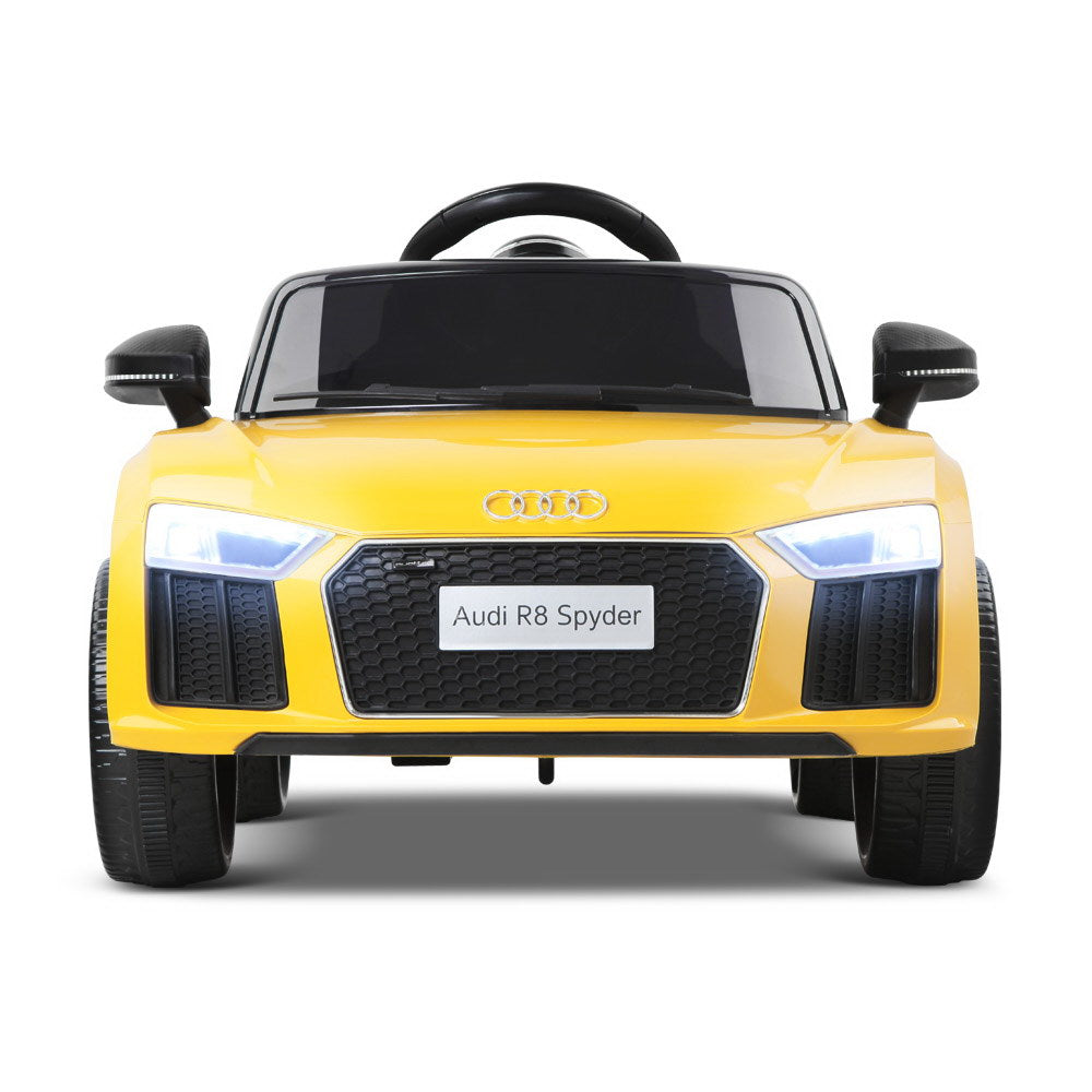 Rigo Kids Ride On Audi R8 - Yellow