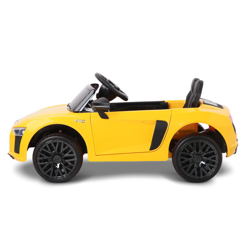 Rigo Kids Ride On Audi R8 - Yellow