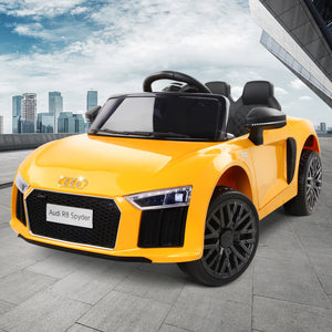 Rigo Kids Ride On Audi R8 - Yellow