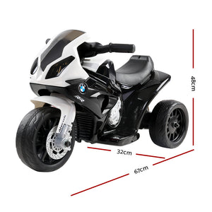 Kids Ride On Motorbike BMW Licensed S1000RR Motorcycle Car Black