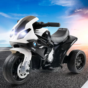 Kids Ride On Motorbike BMW Licensed S1000RR Motorcycle Car Black