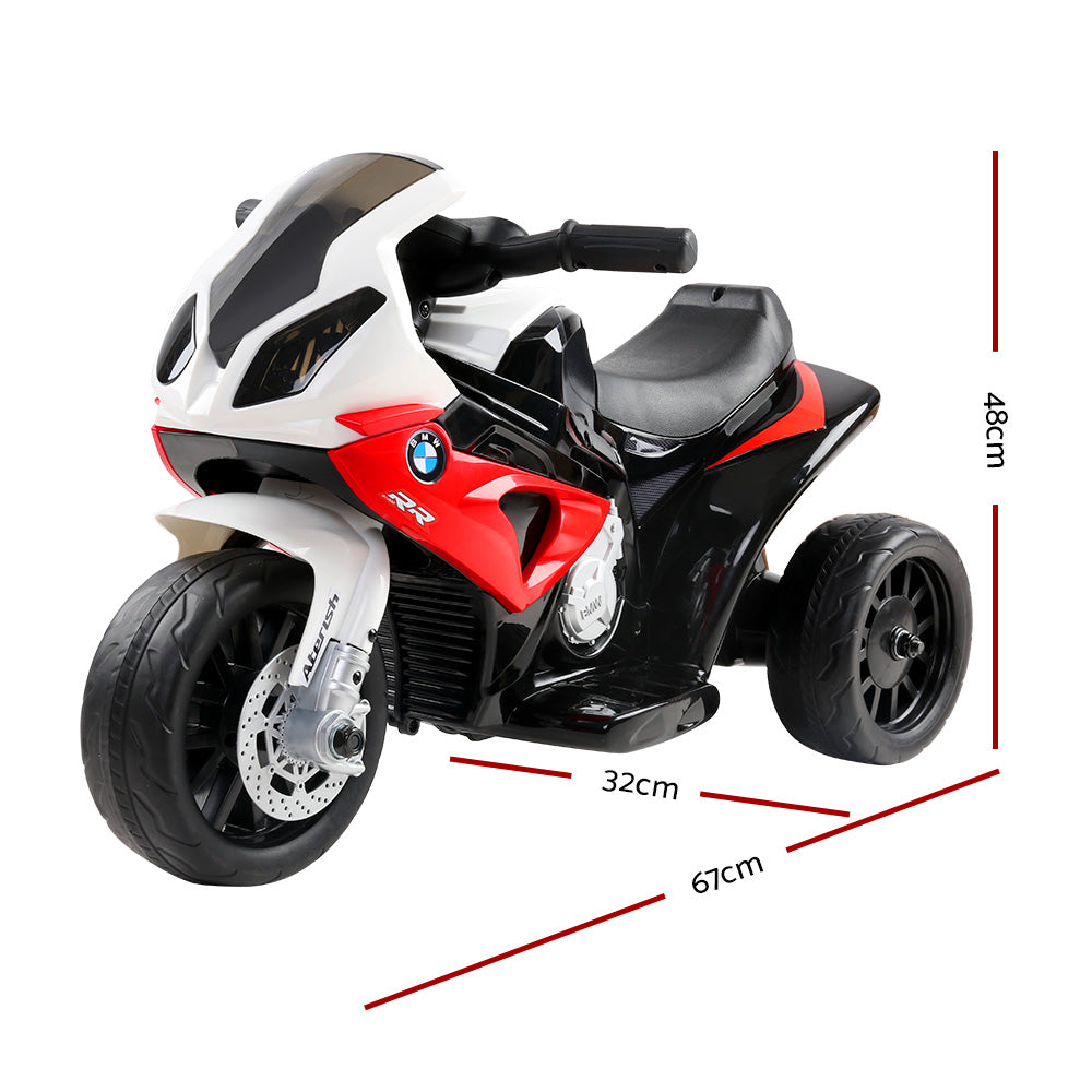 Kids Ride On Motorbike BMW Licensed S1000RR Motorcycle Car Red