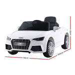 Audi Licensed Kids Ride On Cars Electric Car Children Toy Cars Battery White