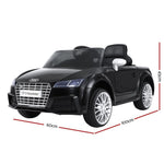 Audi Licensed Kids Ride On Cars Electric Car Children Toy Cars Battery Black