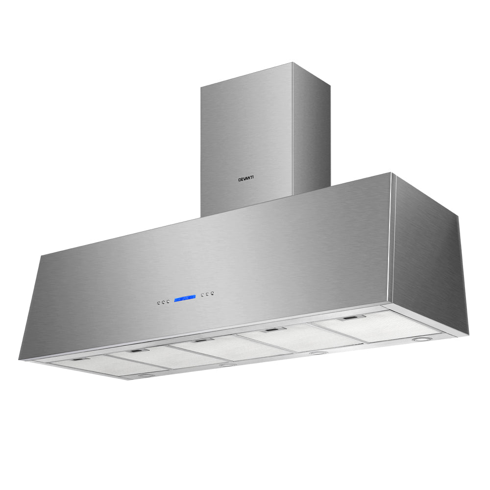 Devanti Range Hood BBQ Alfresco Rangehood Commercial Hoods Canopy 1500mm