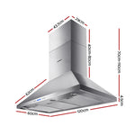 Devanti 1200mm Commercial BBQ Rangehood - Silver