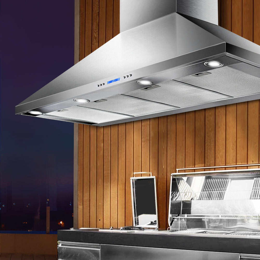 DEVANTI 1500mm Commercial BBQ Rangehood - Silver