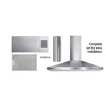 DEVANTi 900mm Rangehood Stainless Steel Range Hood Home Kitchen Canopy