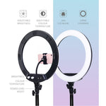 Embellir 14" LED Ring Light 5600K 3000LM Dimmable Stand MakeUp Studio Video